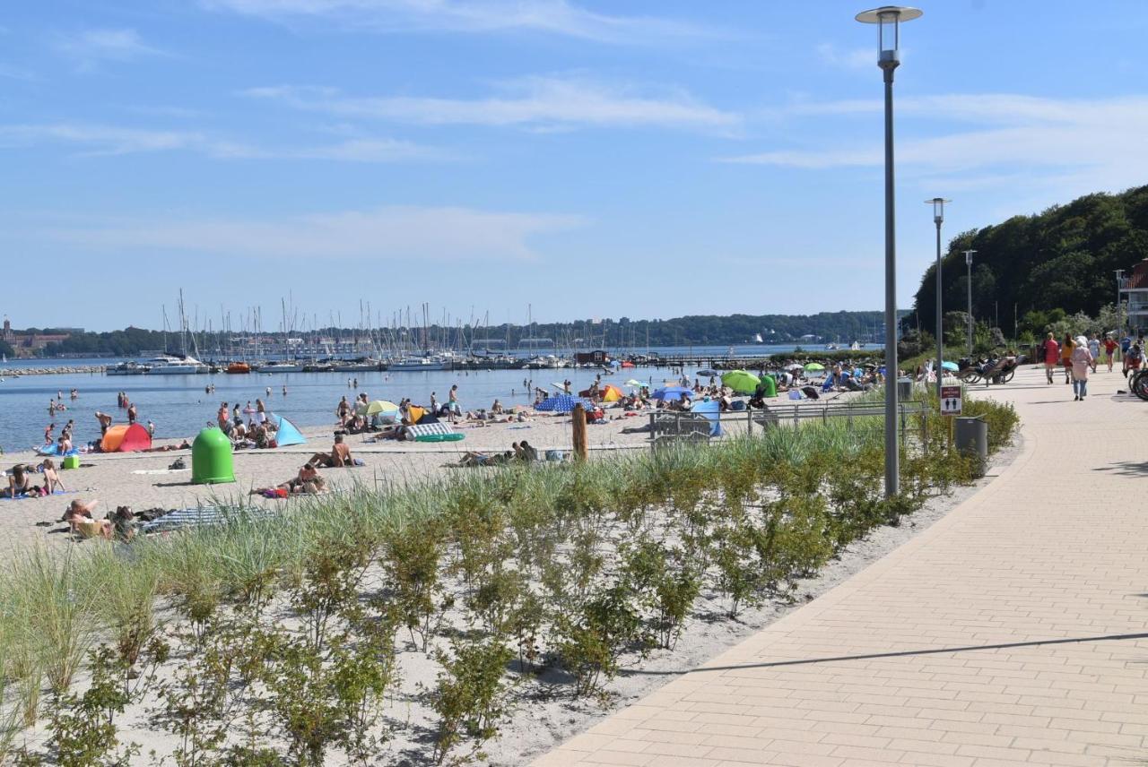 Fewo1846 Strandresidenz Wassersleben - Ostseenest - Modernes Studioapartment Mit Balkon Am Strand Harrislee Zewnętrze zdjęcie