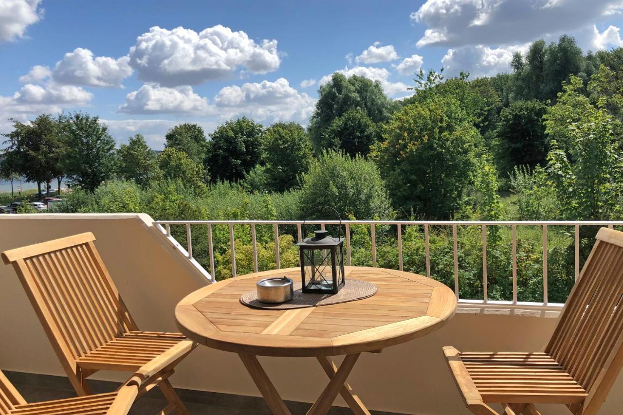 Fewo1846 Strandresidenz Wassersleben - Ostseenest - Modernes Studioapartment Mit Balkon Am Strand Harrislee Zewnętrze zdjęcie